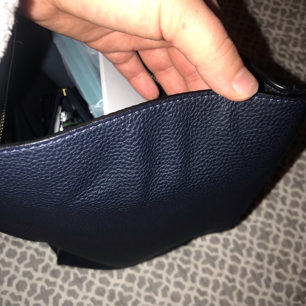 Michael Kors collection Gracie $1190 navy large - Picture 8 of 8